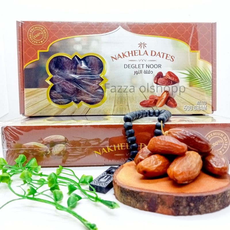 

Kurma Deglet Noor Non Tangkai Nakhela Dates 500 Gram