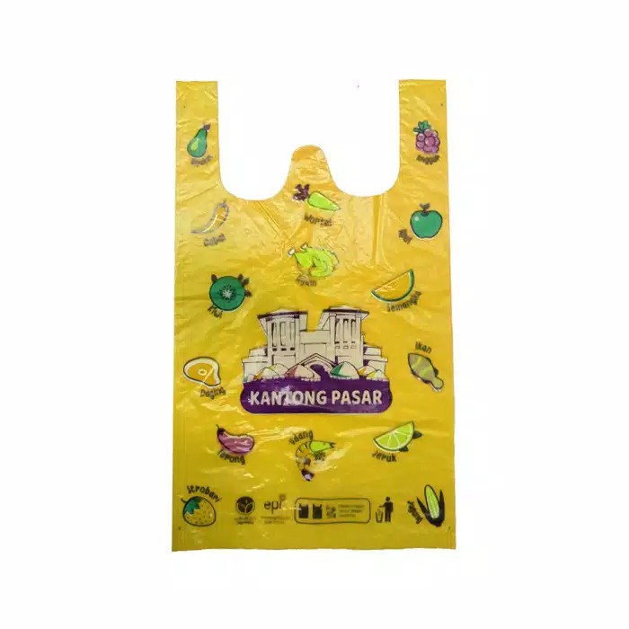 Kantong Plastik Kresek Hd Pasar Ukuran 28