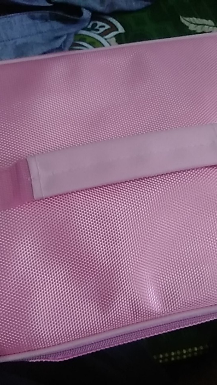 Tas Bekal Polos Lunch Bag Ukuran Tedemei Bahan Nylon Alumunium Tebal