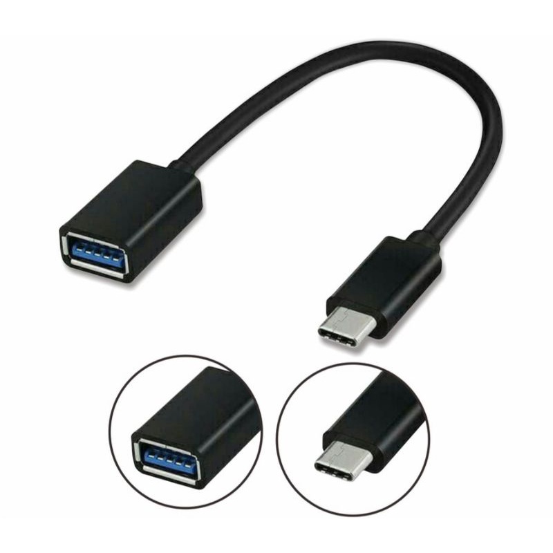 KABEL OTG TYPE C DAN MICRO USB