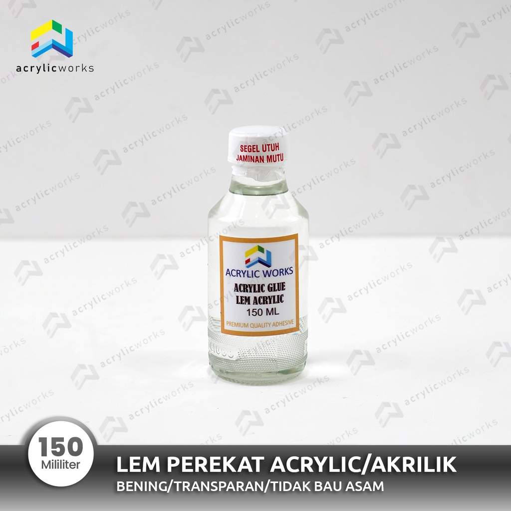 

Lem Acrylic/Akrilik 150 ml I Transparan I Tidak Bau Asam