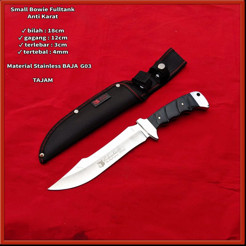 Pisau small bowie fultank