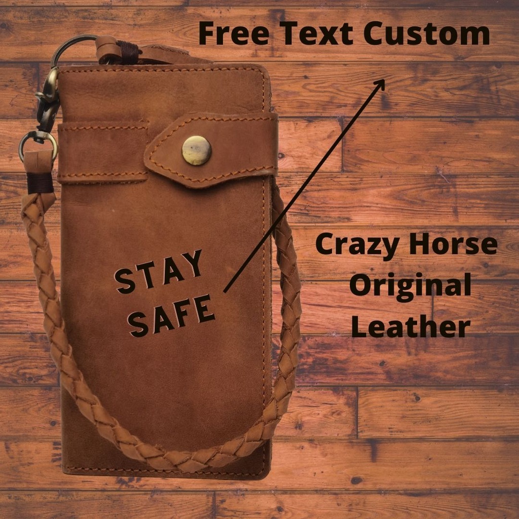 New Hot Wallet Travel Crazy horse MAn pursued limited edition