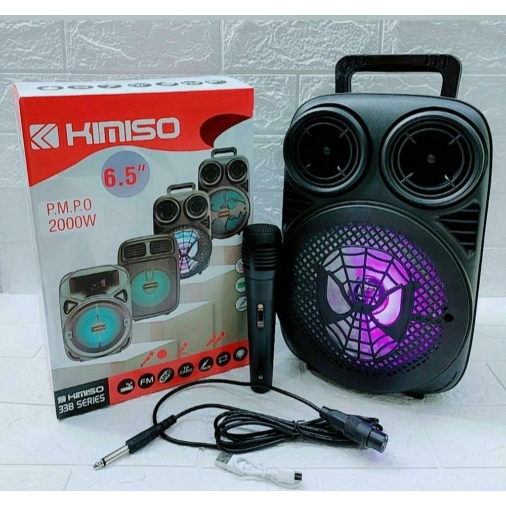 Speaker bluetooth  Kimiso 338 Series + Mic