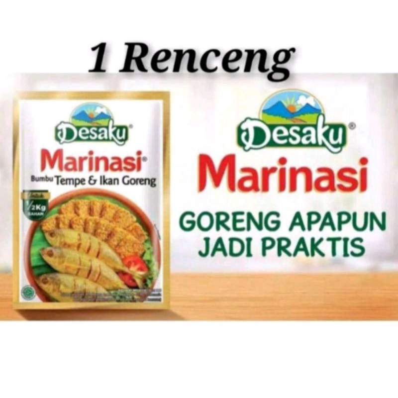 

Desaku marinasi bumbu tempe ikan ayam goreng