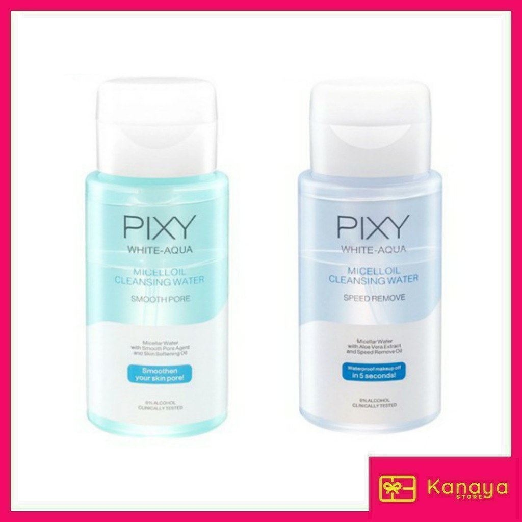 (BISA COD) Pixy White Aqua Micelloil Cleansing Water 200ml