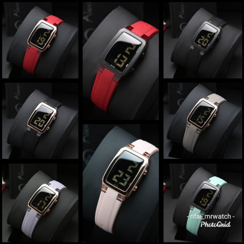 JAM TANGAN WANITA ALEXANDRE CHRISTIE DIGI ORIGINAL