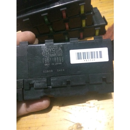 RELAY INTEGRATION TOYOTA VIOS -  LIMO - YARIS DLL KODE PART 82641-47020 TYPE C