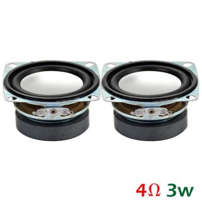 Speaker Full Range 4 Ohm 3W 2" Inch super bass magnet besar