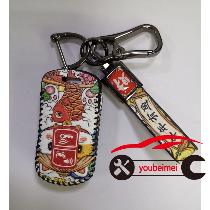 1pc Case Kunci Motor Bahan Kulit Untuk Honda Air Blade 125 AB 150 Vario 150 150 / Airblade 2020 150 150 150 150 150 150 150 150 150i Vario 150 125 Lead 2020 Scoopy 2022 SH125