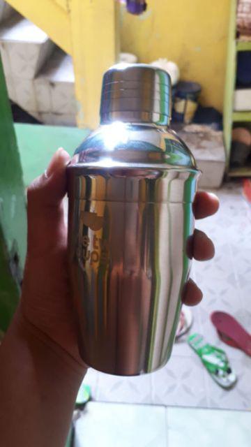 Shaker Minuman Pengocok Minuman Gelas Ukur Bartender Bar Set Cocktail Stainless 5 In 1