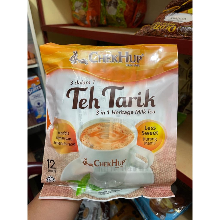 

Chek Hup Teh Tarik Less Sweet