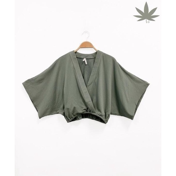 terbaru dan terkini //kimono crop // kimono bahan material babytery