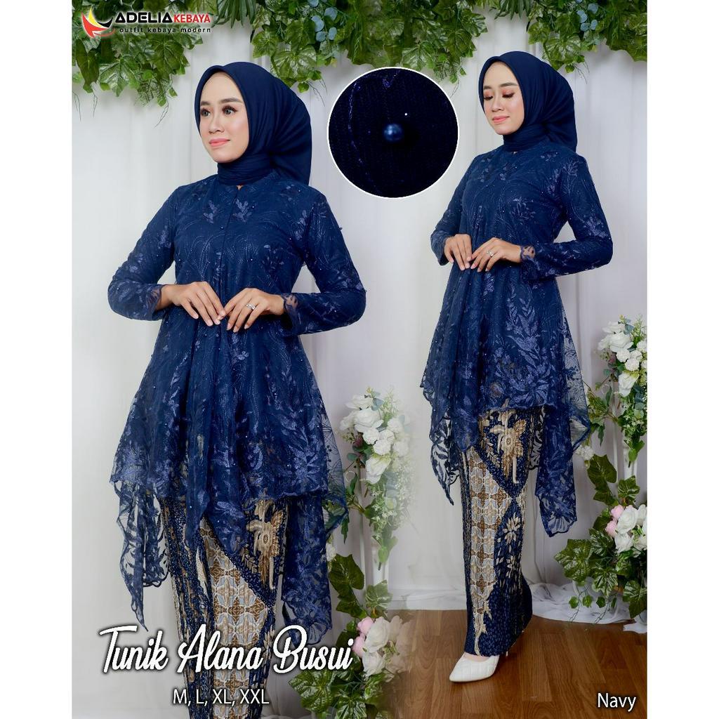 Kebaya Krah shanghai busui Kebaya brukat modern Baju pesta pernikahan modis dan cantik