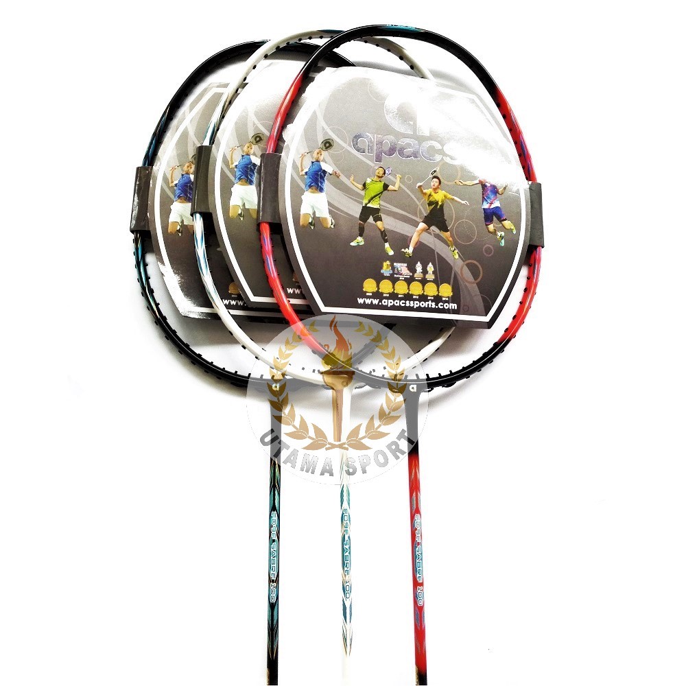 Raket Badminton / Bulutangkis Apacs Edge Sabre / Saber 100 Original