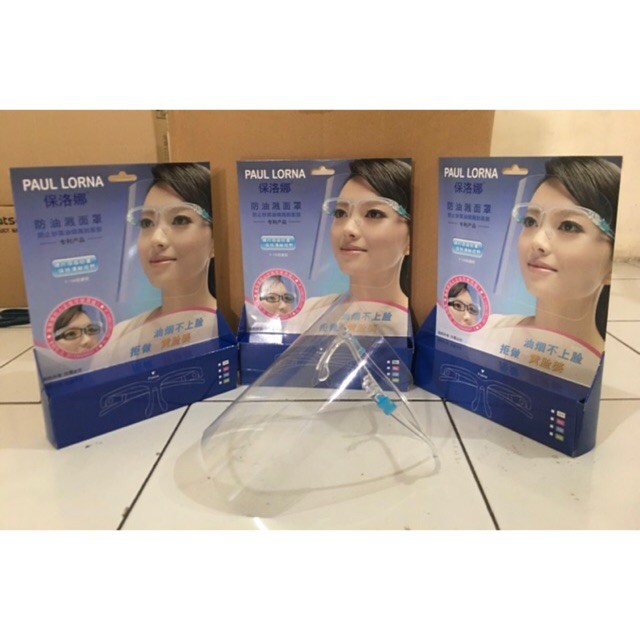 Face Shield Kacamata Pelindung Dewasa dan Anak Anti Cipratan Transparant Nagita Faceshield Modis