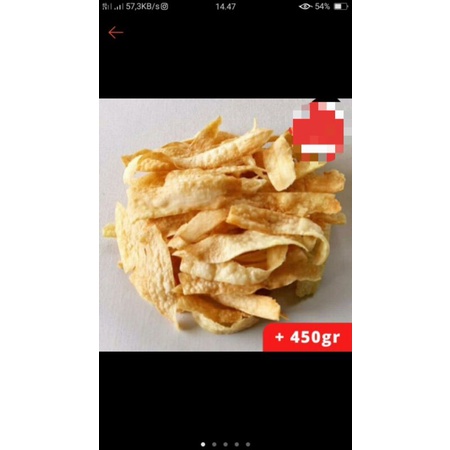 

Keripik Singkong Enak Gurih Renyah Fansusi Original 450gram