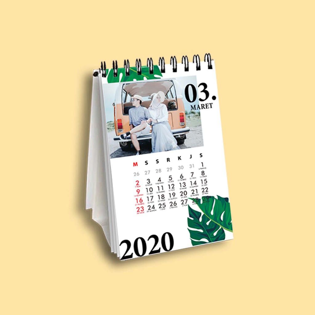 

Kalender Meja Mini I Kalender Mini Landscape I TYPE A