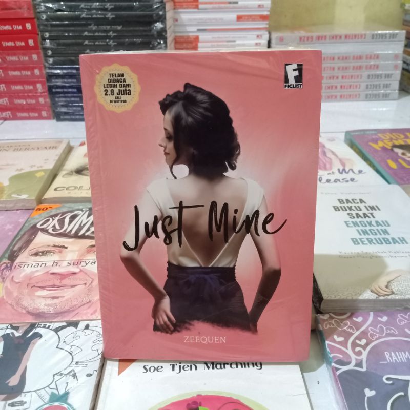 obral buku murah Novel best seller // remaja // wattpad // fantasi // sastra // fiksi // non fiksi // ilana Tan // Ally carter part 7-Just mine