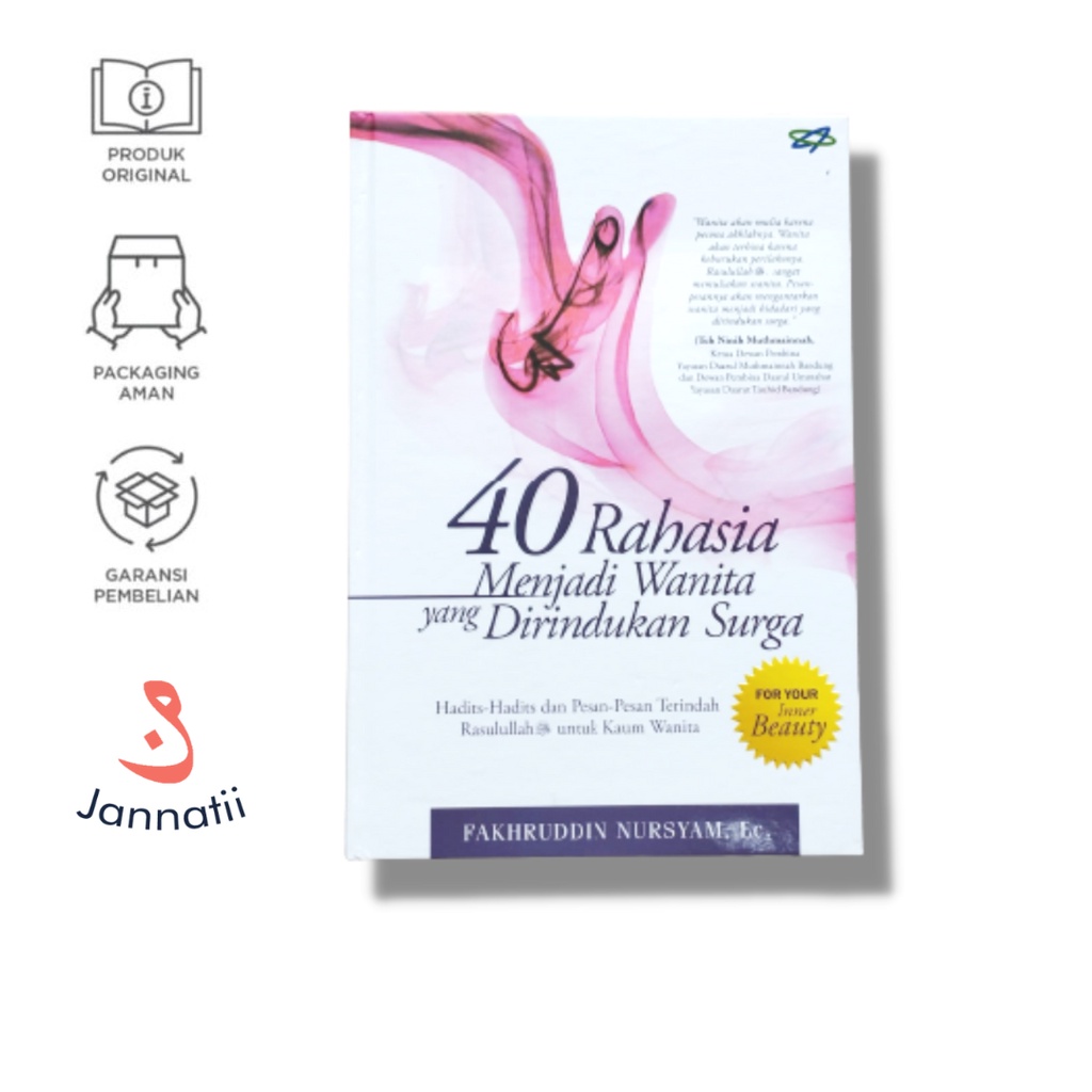 Buku 40 Rahasia menjadi Wanita yang dirindukkan Surga