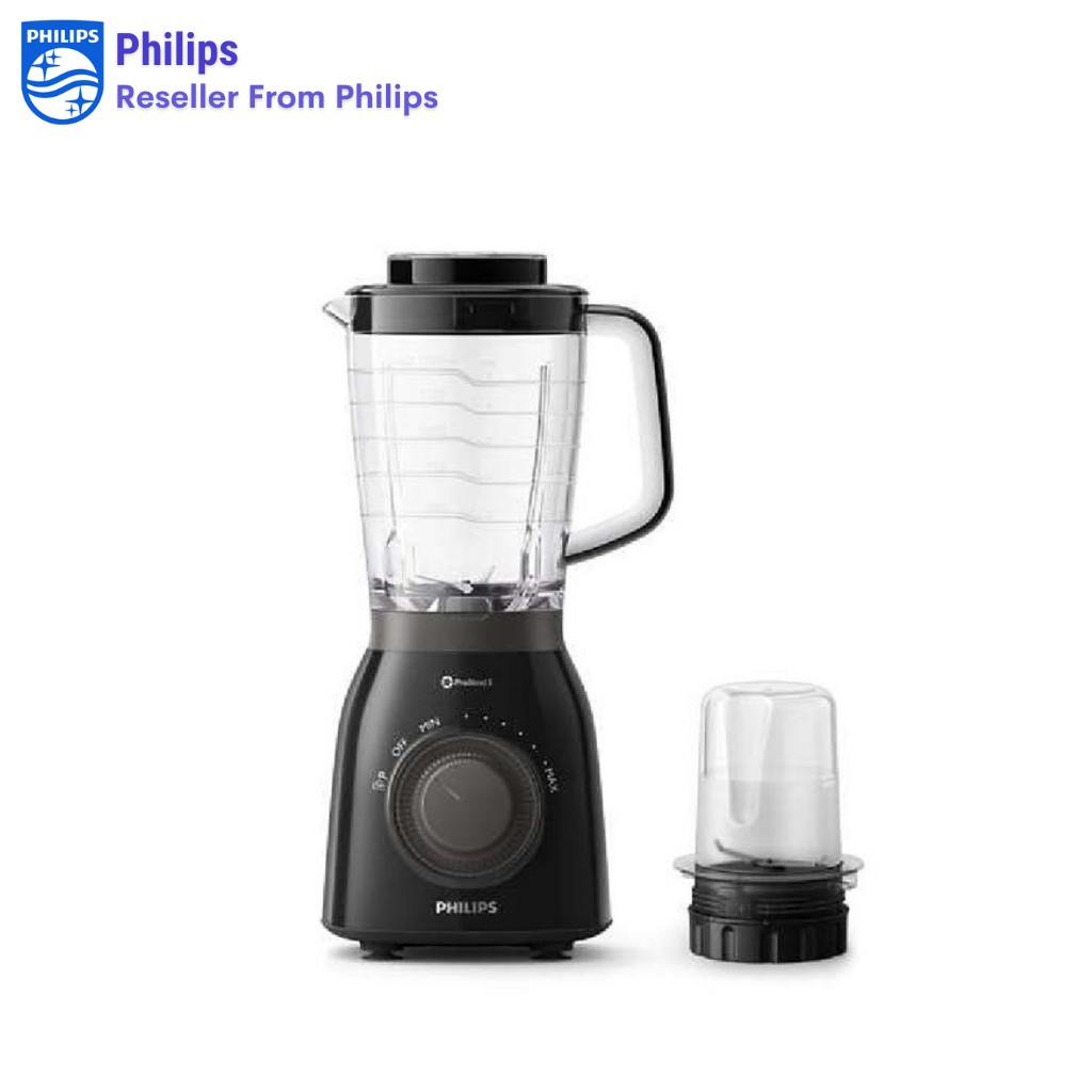 Blender Philips HR2157/90 Viva Blender Tritan Jar - Hitam