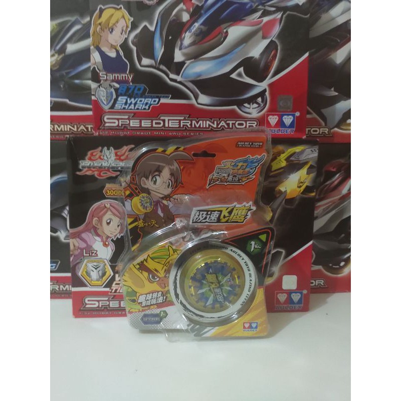 yoyo auldey blazing teens 5 dashing eagle lv 1 + bonus