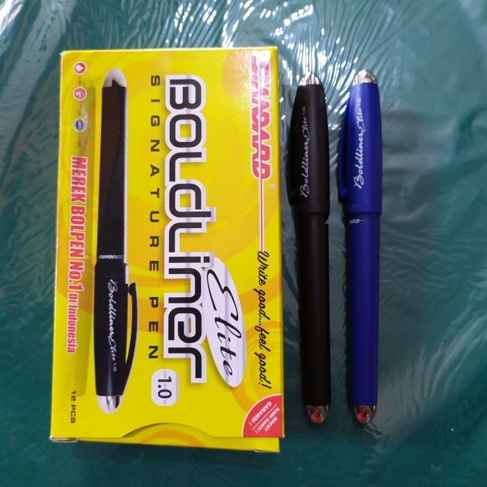 

Produk Unggulan Bolpen Boldliner Elite 1.0 Gilaa!!!