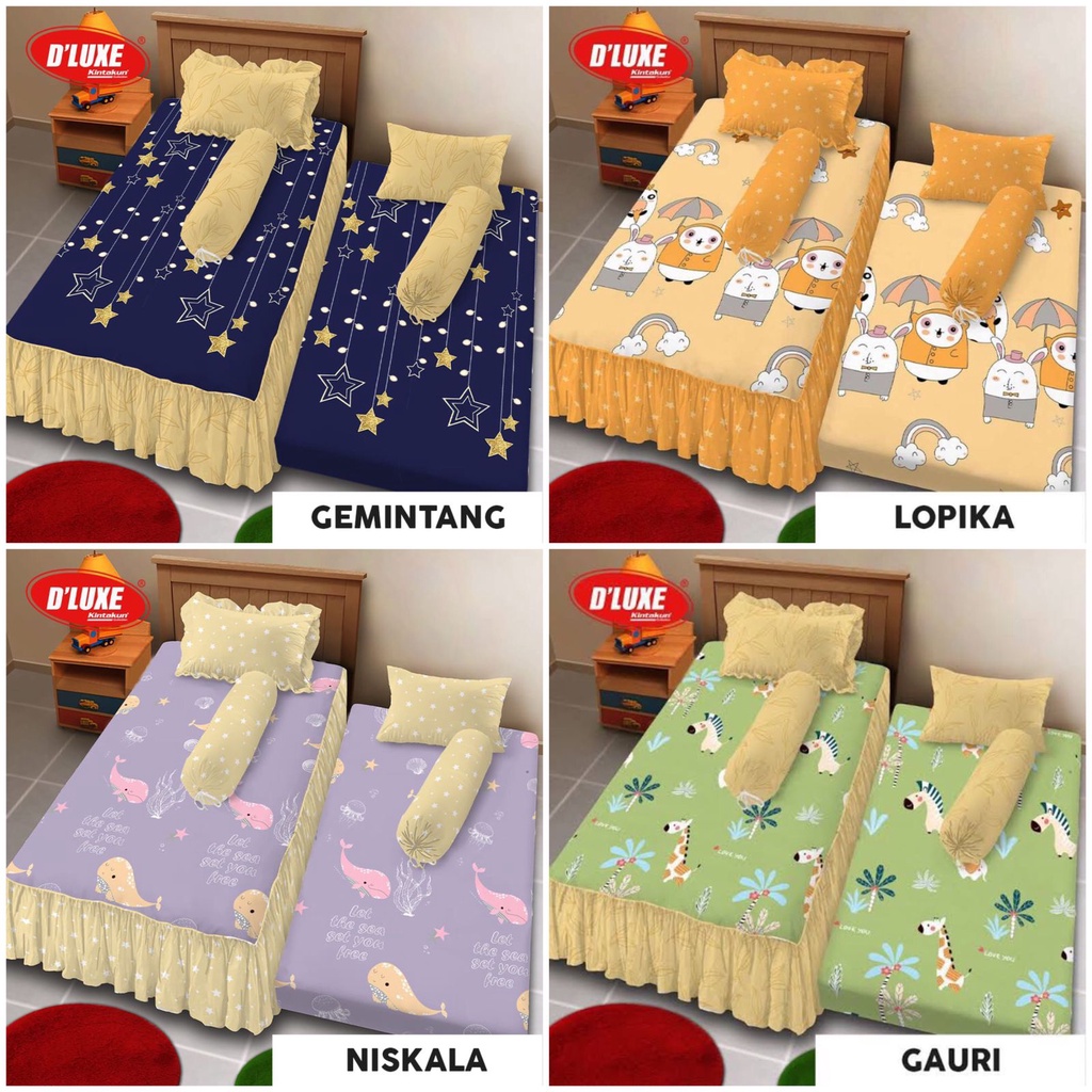 Sprei 2IN1 D'LUXE  Kintakun 120 X 200