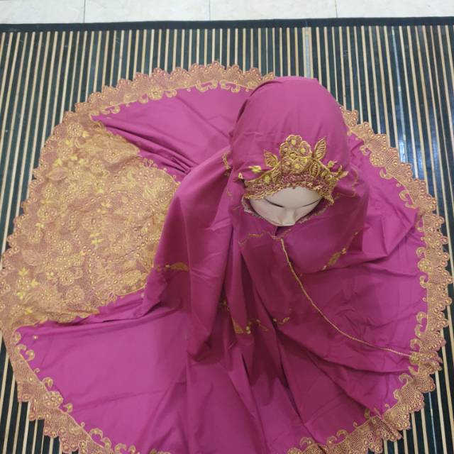 Mukena padang  bordir