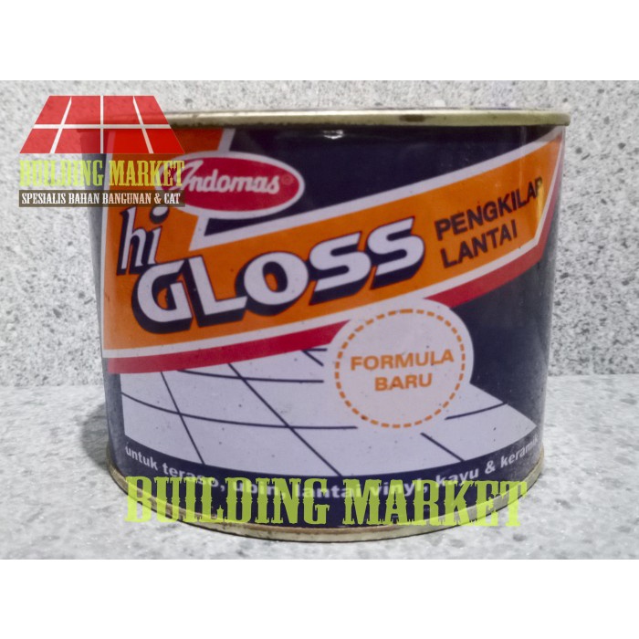 Unik HI GLOSS PENGKILAP LANTAI KERAMIK MARMER VINYL TERASO UBIN 0.5 KG Limited