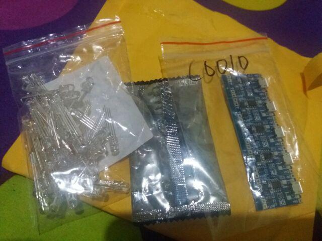 50pcs 5mm Rgb Red Green Blue Transparent Led / Fog Four Feet Controlled Common Cathode Fog-cathode