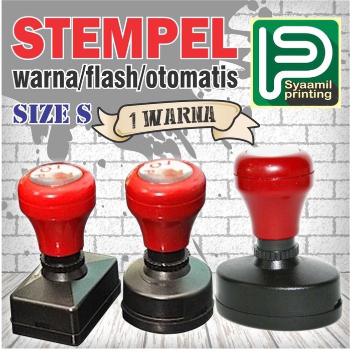 

Menyurat-Surat- Buat Stempel Warna/Flash/Otomatis 1 Warna, Size S -Surat-Menyurat.