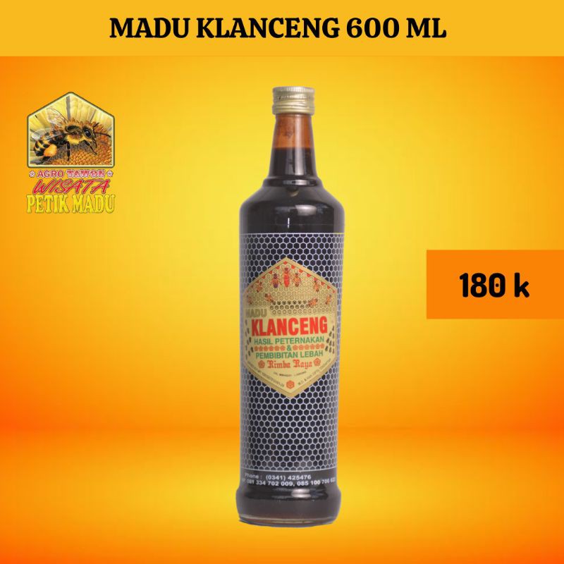 

Madu klanceng rimba raya 600 ml kesehatan madu
