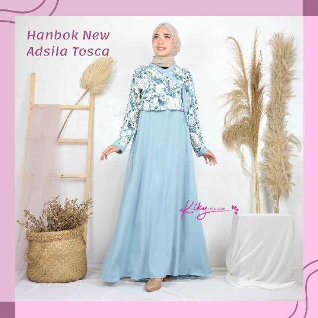 Gamis hanbok ala korea