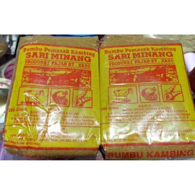 

Bumbu SARI MINANG