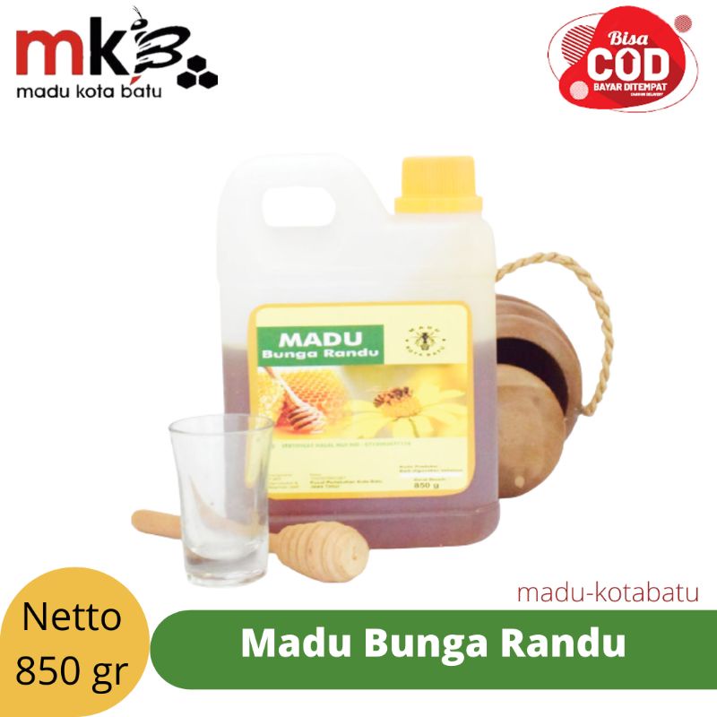 

Madu Asli Nektar Bunga Randu Netto 850 gr Kemasan Jirigen