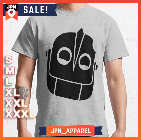 Kaos Baju Smiling Iron Giant T-Shirt Premium