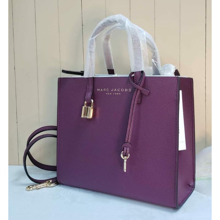 Mj mini grind tote structured Deep Purple