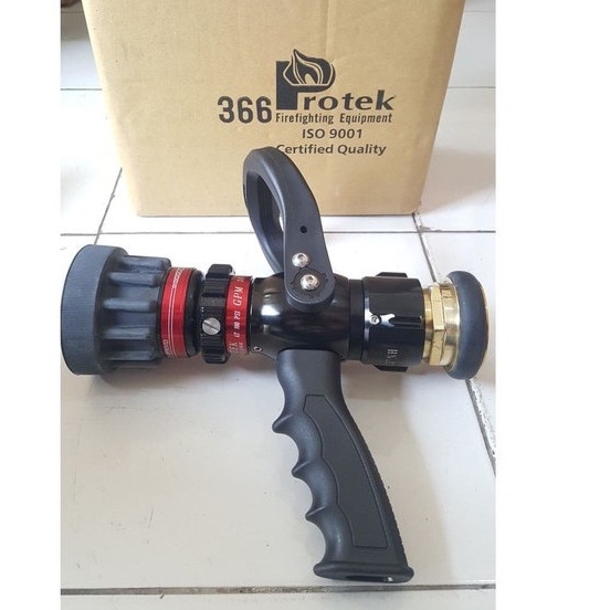 Gun Nozzle Protek 366 1.5" Inch Nozzle Pemadam Pistol Grip Spray ORI