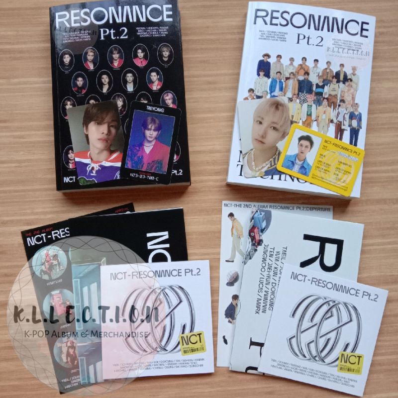 Official - Unsealed / Sharing Album NCT Resonance Pt 2 [ arrival,departure,Taeyong,Sungchan,Renjun ]