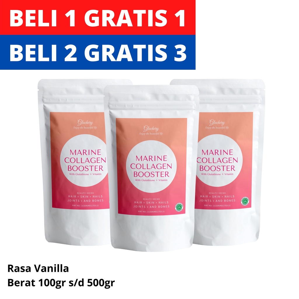 ❤️FLASH SALE❤️ MARINE COLLAGEN BOOSTER GLUTATHIONE PURE COLLAGEN DRINK PEMUTIH BADAN PEMUTIH KULIT