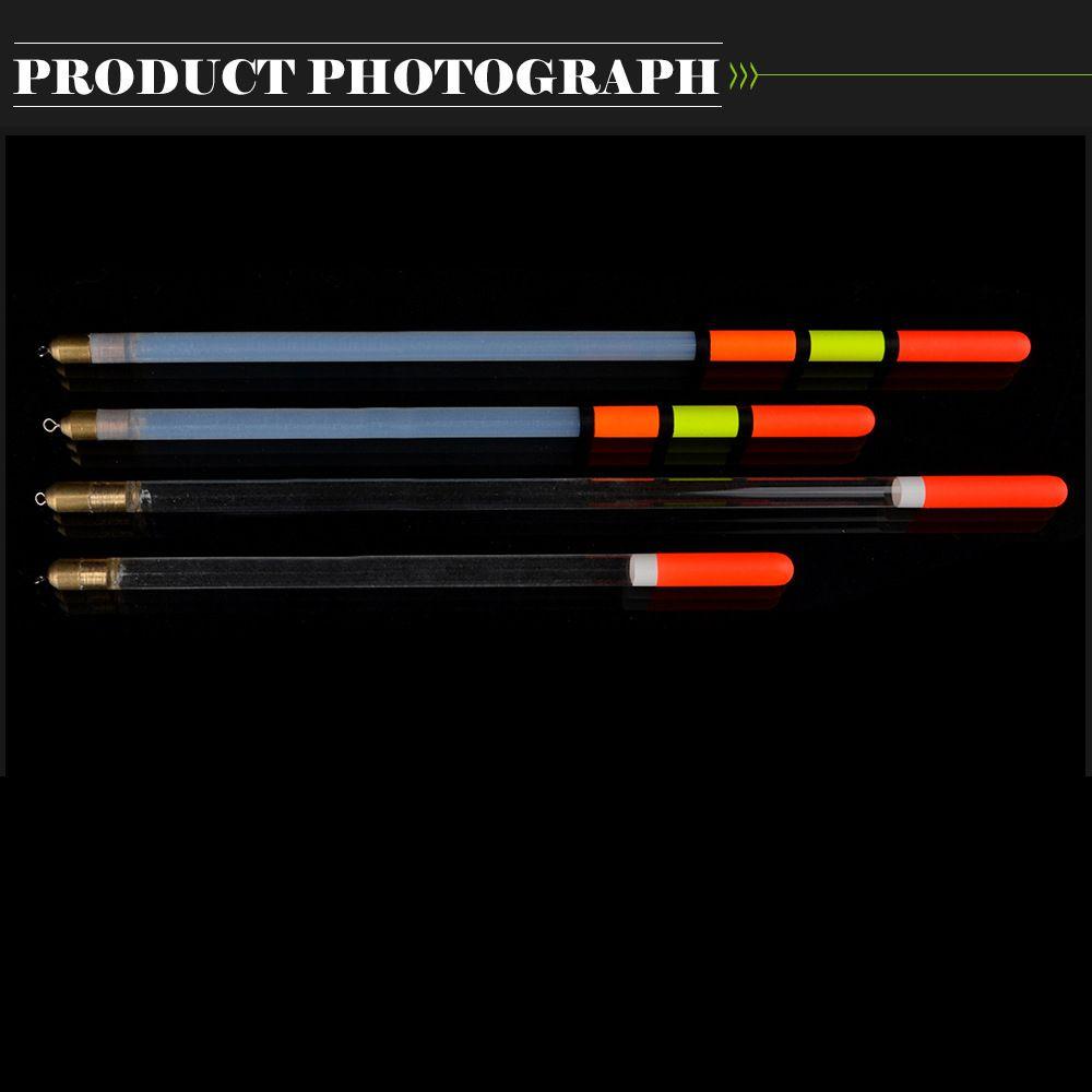 Suyo 10Pcs / Set Waggler Apung Transparan 2.0 / 3.0G Kualitas Tinggi Aksesoris Memancing Outdoor