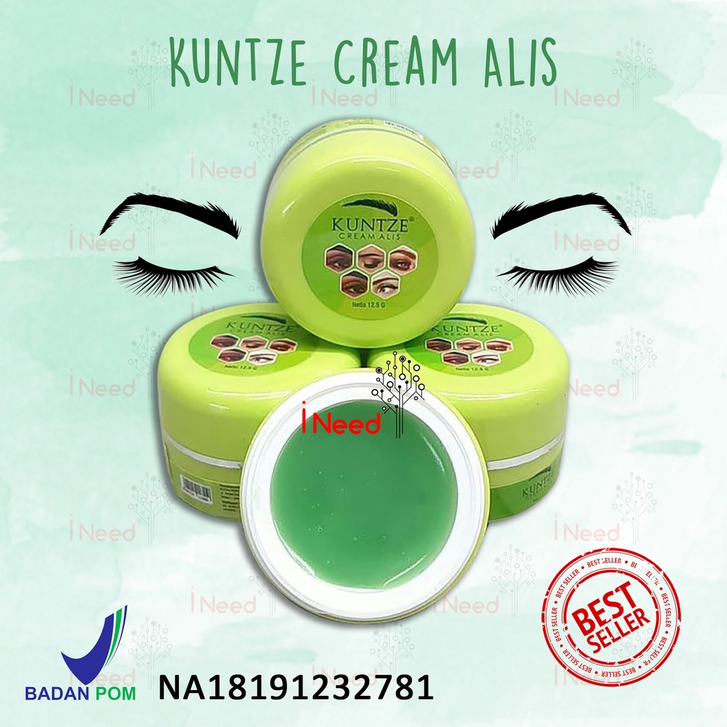 (INEED) KUNTZE CREAM ALIS BPOM - CREAM ALIS KUNTZE ORIGINAL BPOM