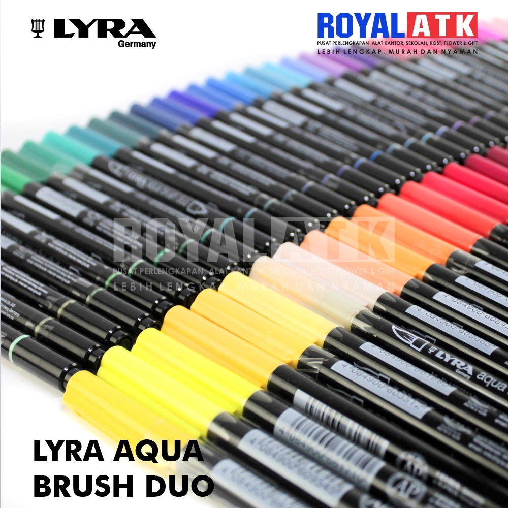 

Lyra Aqua Brush Duo / Coloring Brush Pen Part 2