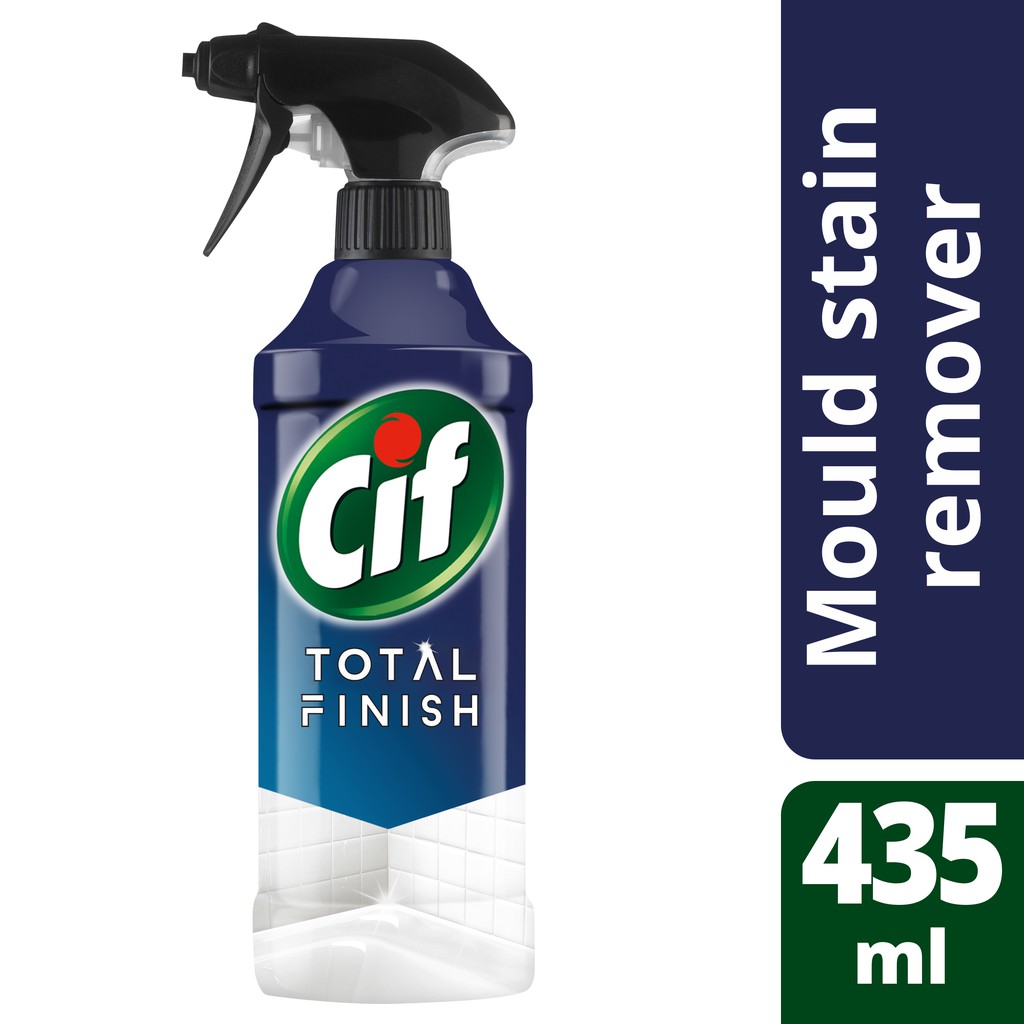 CIF TOTAL FINISH MOULD STAIN REMOVER SPRAY PEMBERSIH SPESIALIS ANTI JAMUR 435ML
