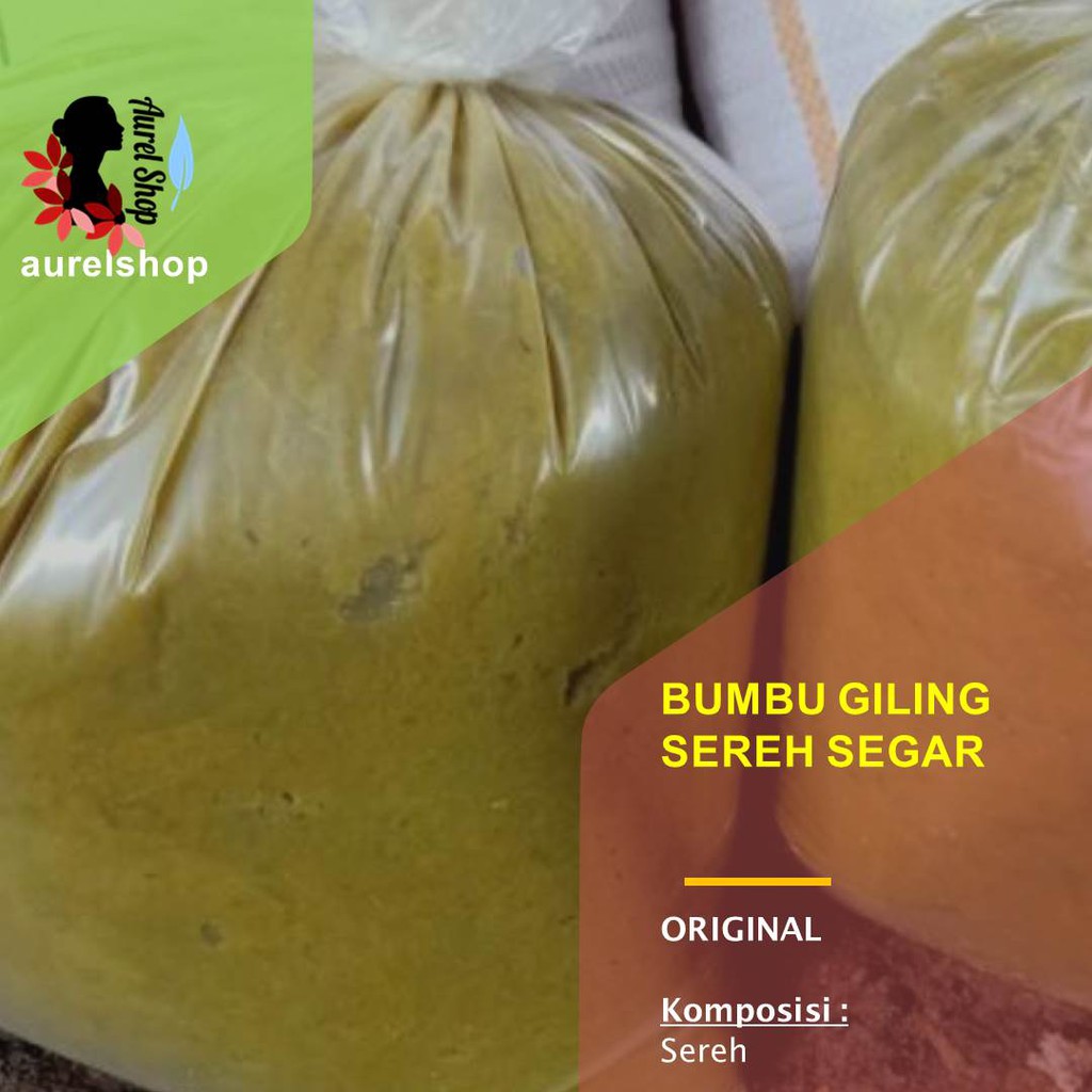

Bumbu Giling Sereh 1 kg