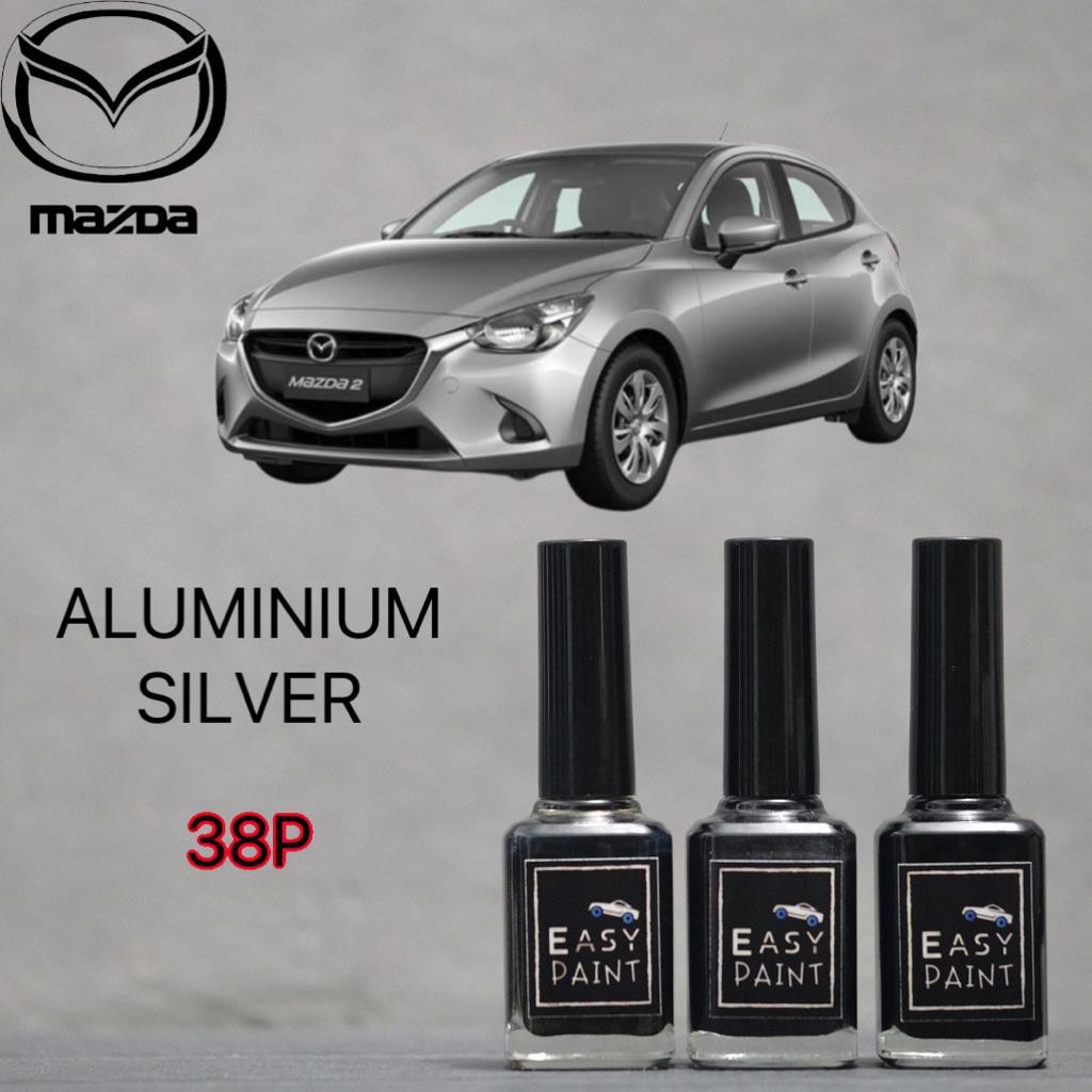 Cat Oles Aluminium Silver 38P Mazda2 Biante Medium Silver Metalik