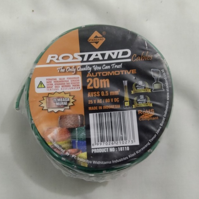 Kabel ROSTAND AUTOMOTIVE 20 M 0.5 MM