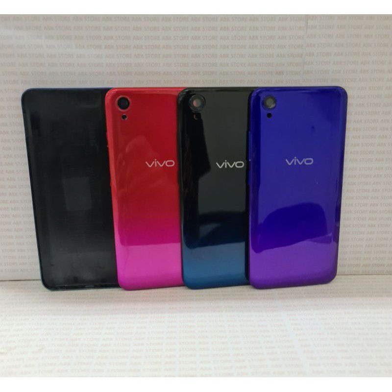 FRAME TULANG TENGAH LCD PLUS BACKDOOR KESING CASING HOUSING FULSET VIVO Y91C ORIGINAL