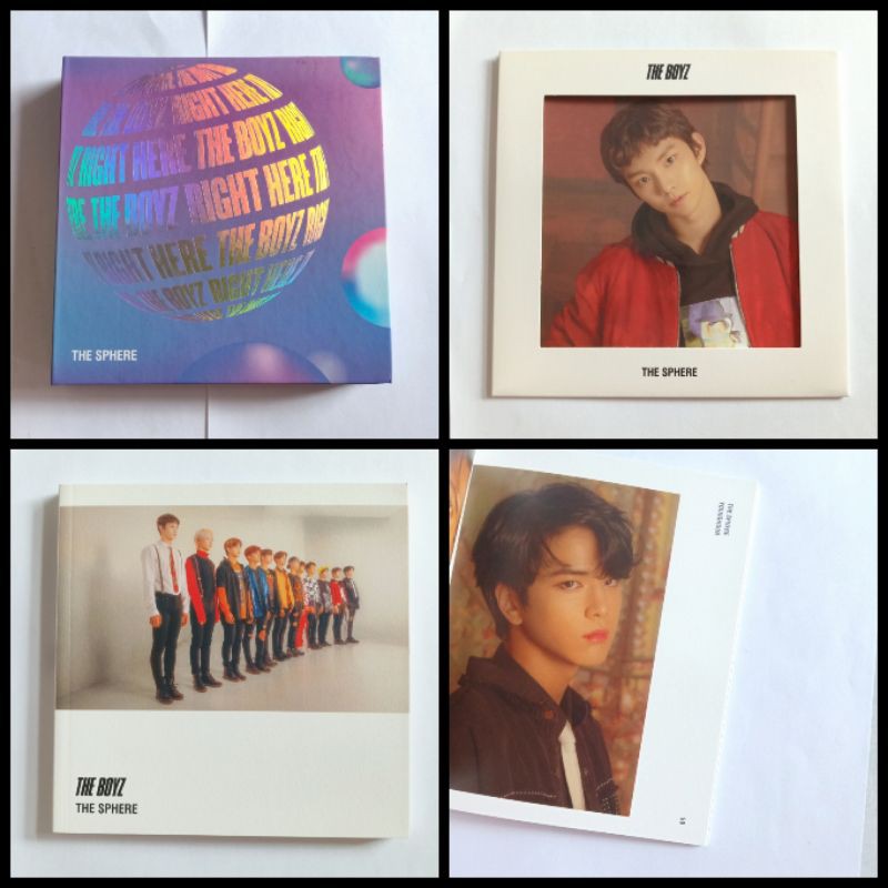 The Boyz - The Sphere Album Dream Ver. / The Boyz Unsealed Album / The Boyz Photocard Poster